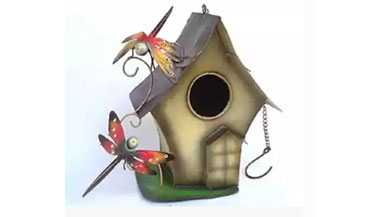 Wholesale Bali Metal Crafts BirdHouse Garden Decor and variative models and Colour