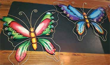 Wholesale Bali Metal Crafts Wholesale Bali Butterfly Wall Decor