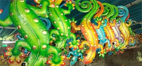 Wholesale Bali Metal Crafts Gecko Wall Decor in variative models and Colour